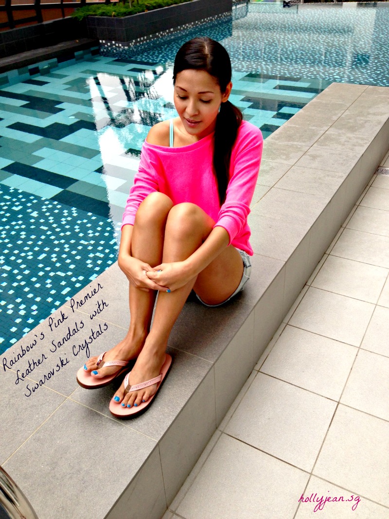 Rainbow sandals shoes on sale